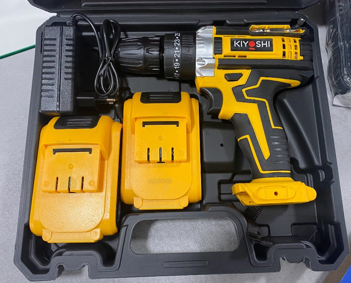 Шуруповерт Electric Drill KAR 600 з набором слюсарного інструменту — фото 3