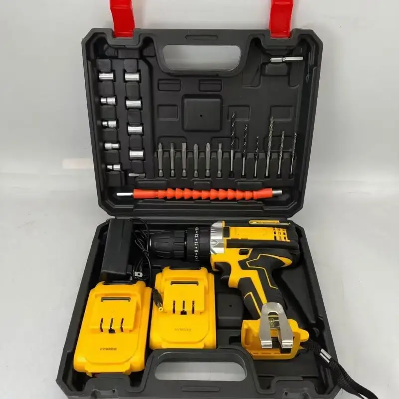 Шуруповерт Electric Drill KAR 600 з набором слюсарного інструменту — фото 2