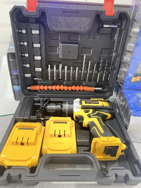 Шуруповерт Electric Drill KAR 600 з набором слюсарного інструменту — фото 4