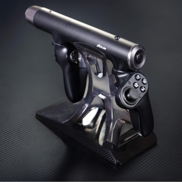Ігровий контролер для PS та планшета XGUN-X1 з акумулятором і лазерним прицілом — фото 6
