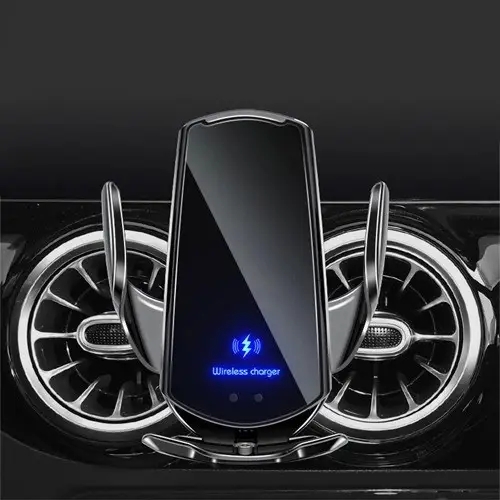 Автотримач Q3 з бездротовою зарядкою для телефона — фото 4