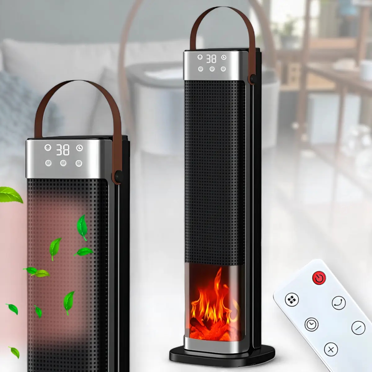 Тепловентилятор Portable Fan Heater HQ30-300BS — фото 6