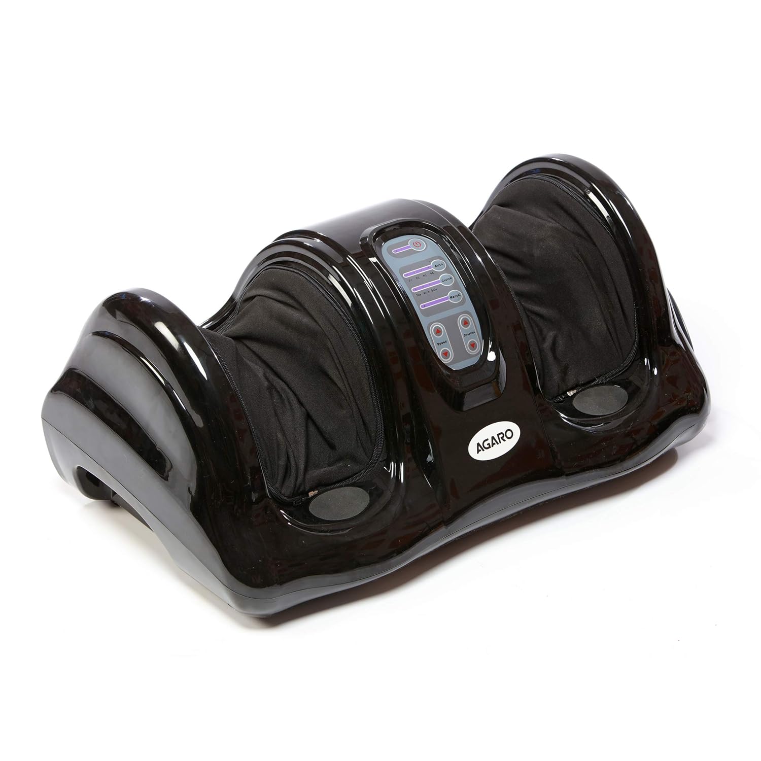 Універсальний електромасажер для ніг і стоп Shiatsu Foot Massager роликовий ∙ Електромасажер для стоп і литкових м'язів з пультом керування