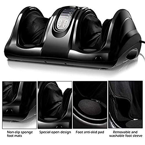 Універсальний електромасажер для ніг і стоп Shiatsu Foot Massager роликовий — фото 4