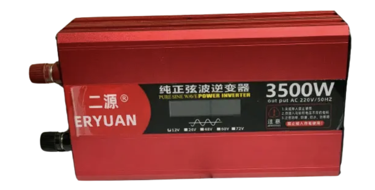 Інвертор для автомобільних акумуляторів ERYUAN 12V → 220V 3500W — фото 3