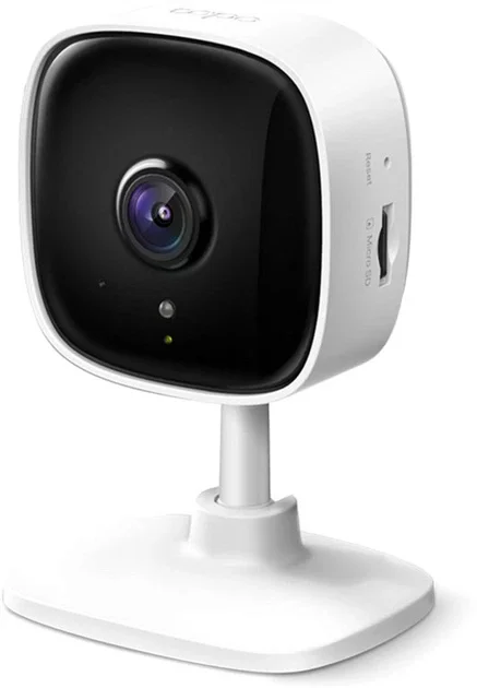 Wi-Fi камера C100 1080p • Домашня IP-камера відеоспостереження C100 Full HD з нічним баченням, датчиком руху та двостороннім аудіозв'язком