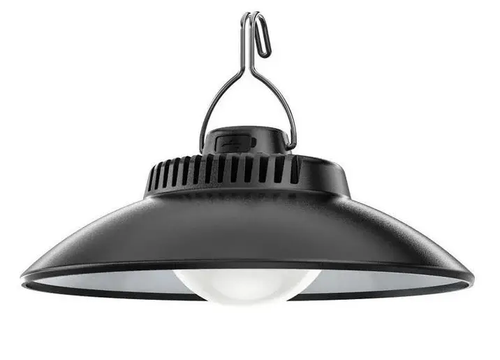 Підвісний LED-ліхтар SSP-09/LY11A • Акумуляторна кемпінгова лампа SSP-09/LY11A з USB Type-C, гачком і 2 режимами освітлення